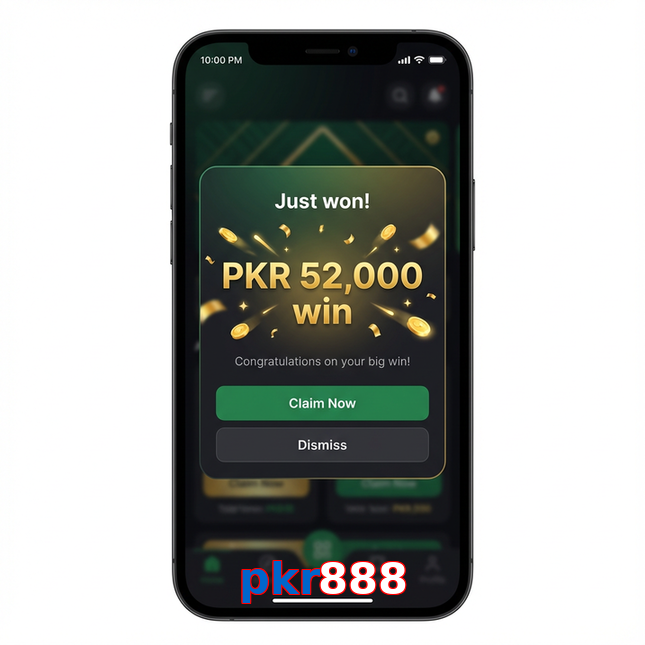 Main screen of Pkr888 win page for PK players